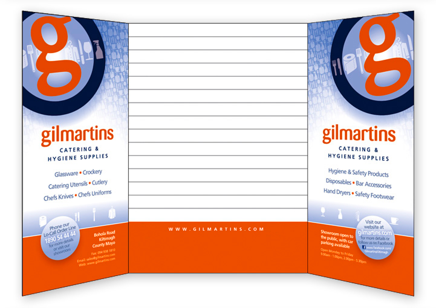Gilmartins Catering and Hygiene Supplies Portfolio Detail 4