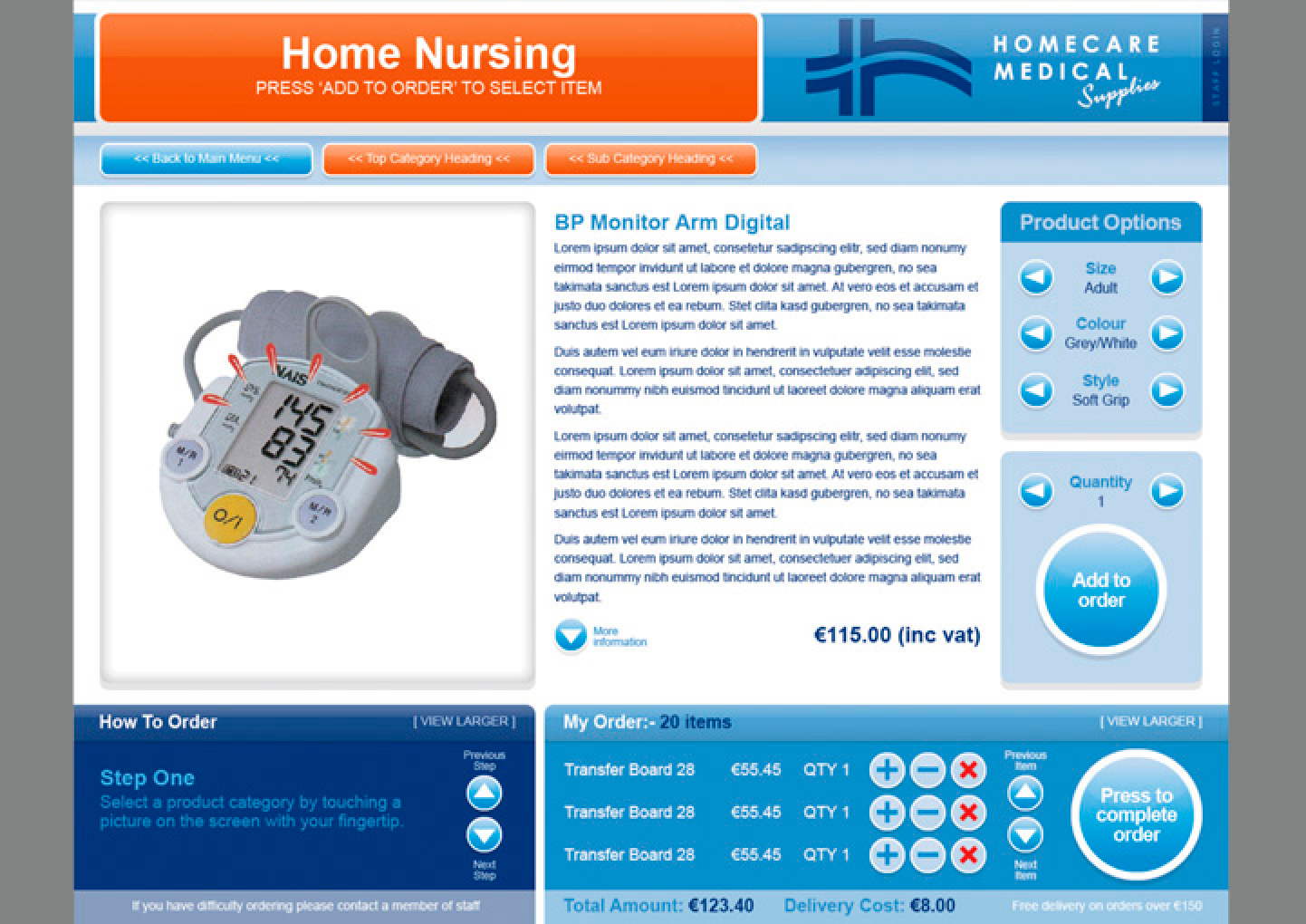 Homecare Medical Supplies Portfolio Detail 34