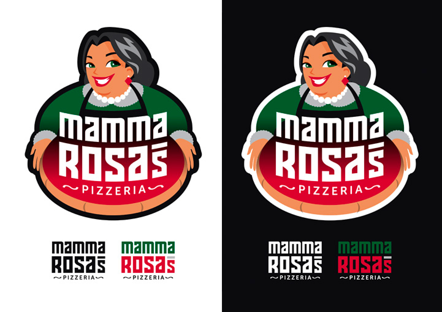 Mamma Rosa's Pizzeria Portfolio Detail 1