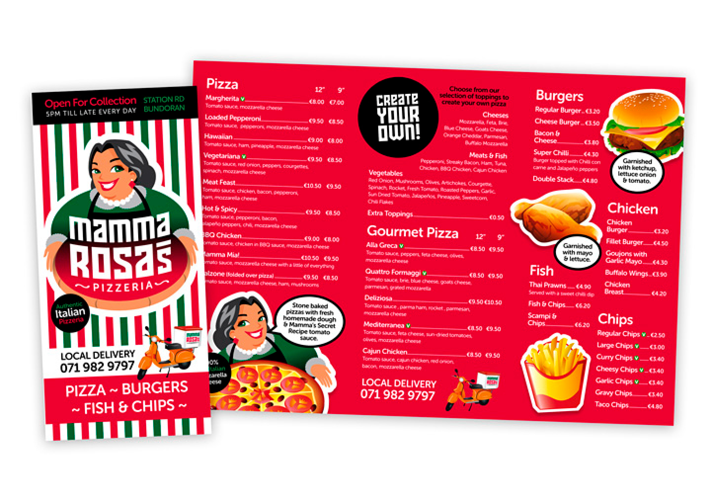 Mamma Rosa's Pizzeria Portfolio Detail 4