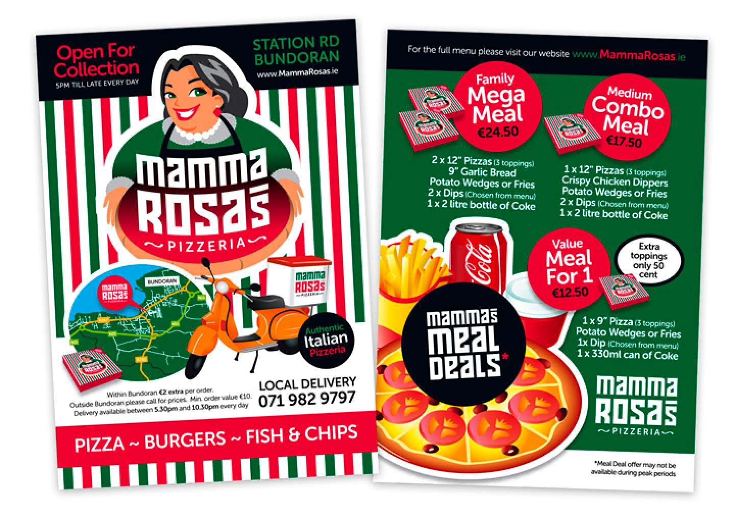 Mamma Rosa's Pizzeria Portfolio Detail 5
