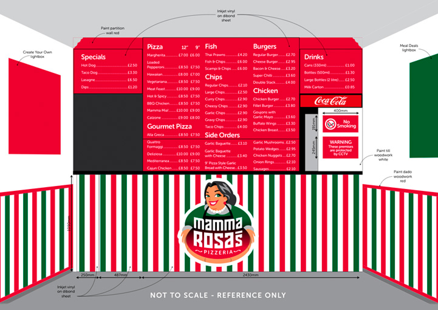 Mamma Rosa's Pizzeria Portfolio Detail 10