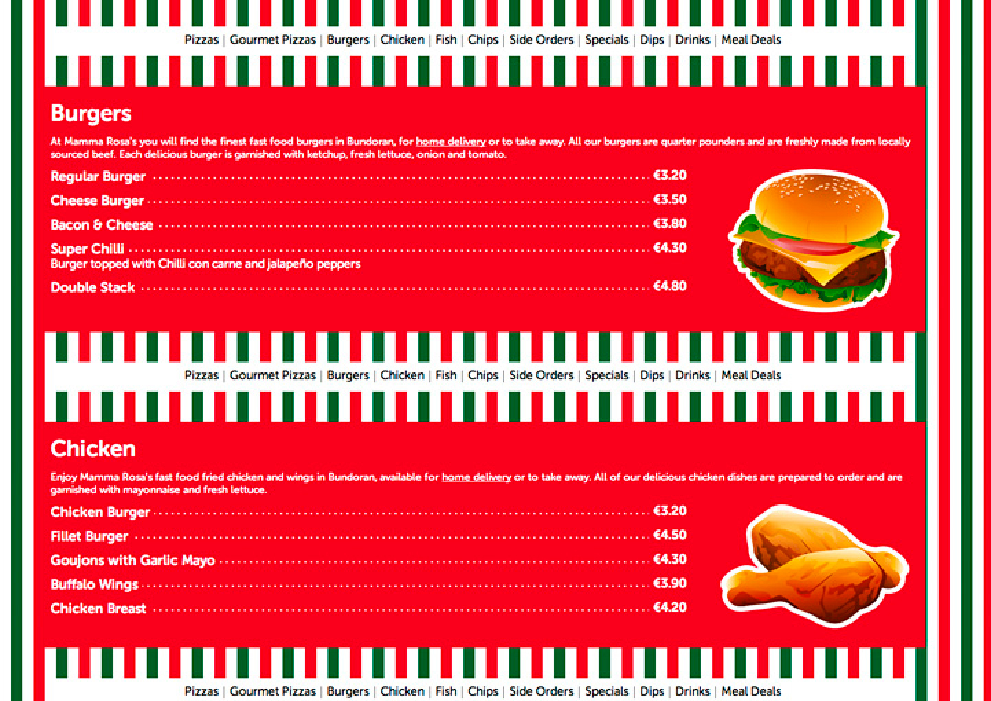 Mamma Rosa's Pizzeria Portfolio Detail 12