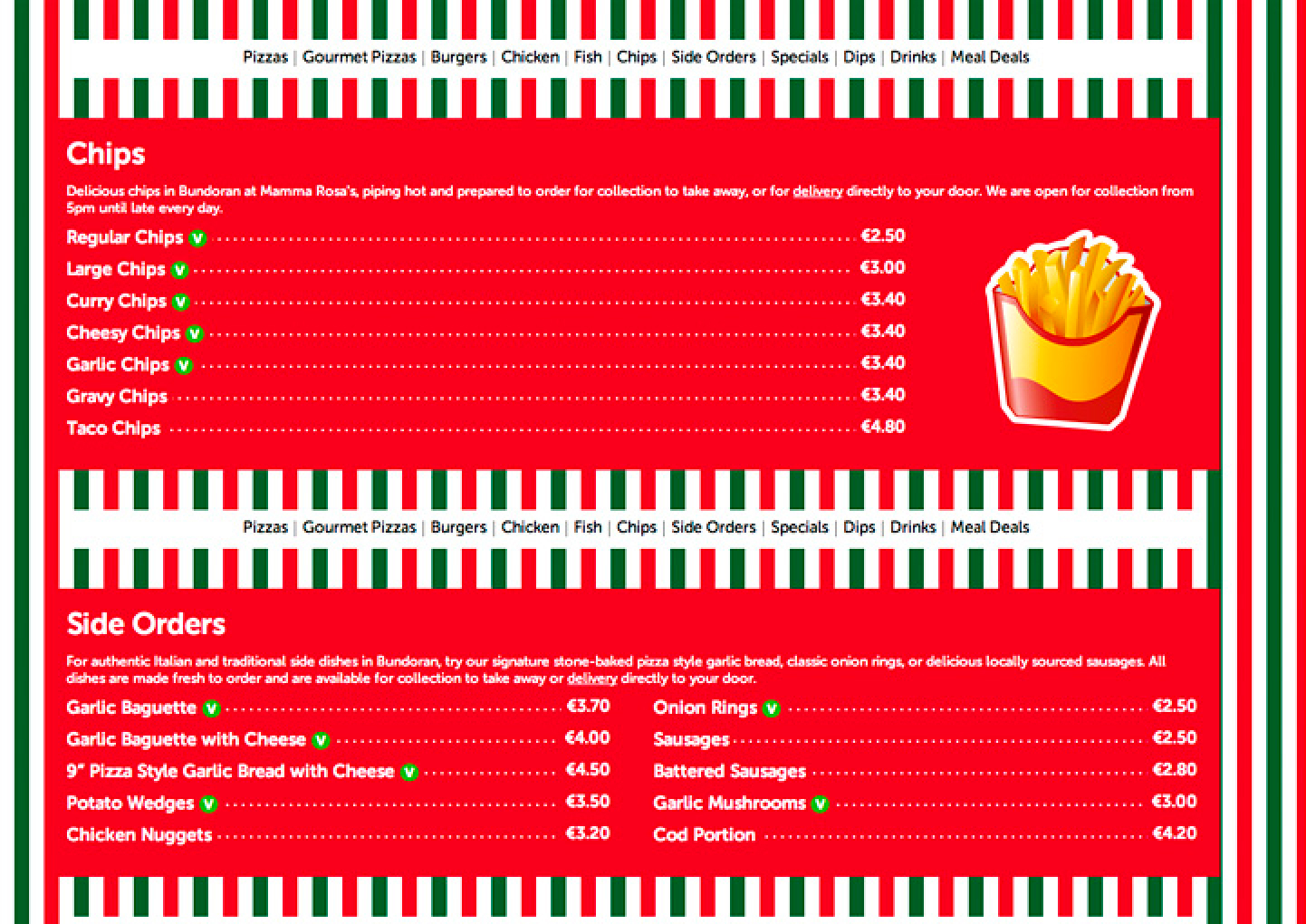 Mamma Rosa's Pizzeria Portfolio Detail 13