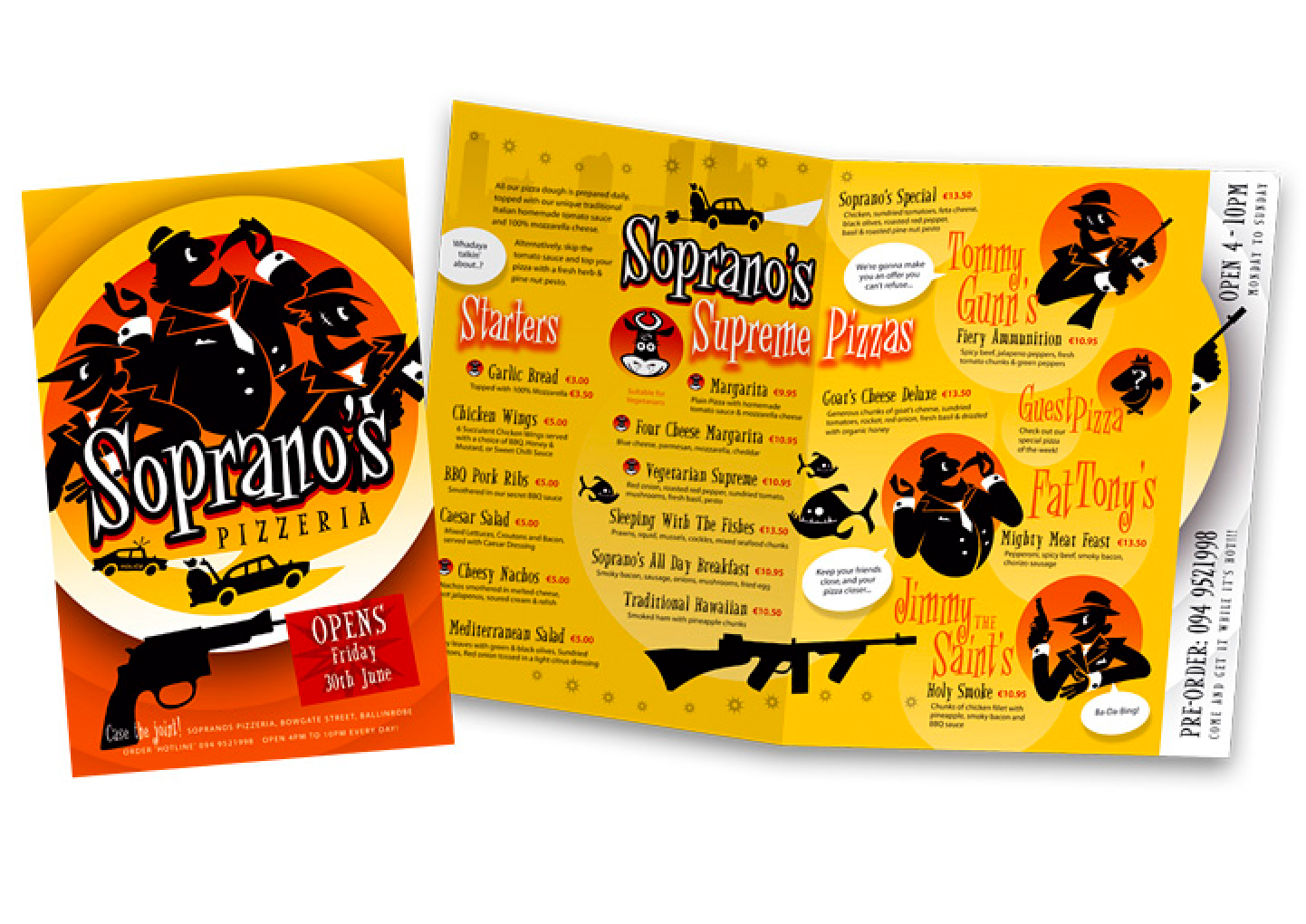 Sopranos Pizzeria Portfolio Detail 2