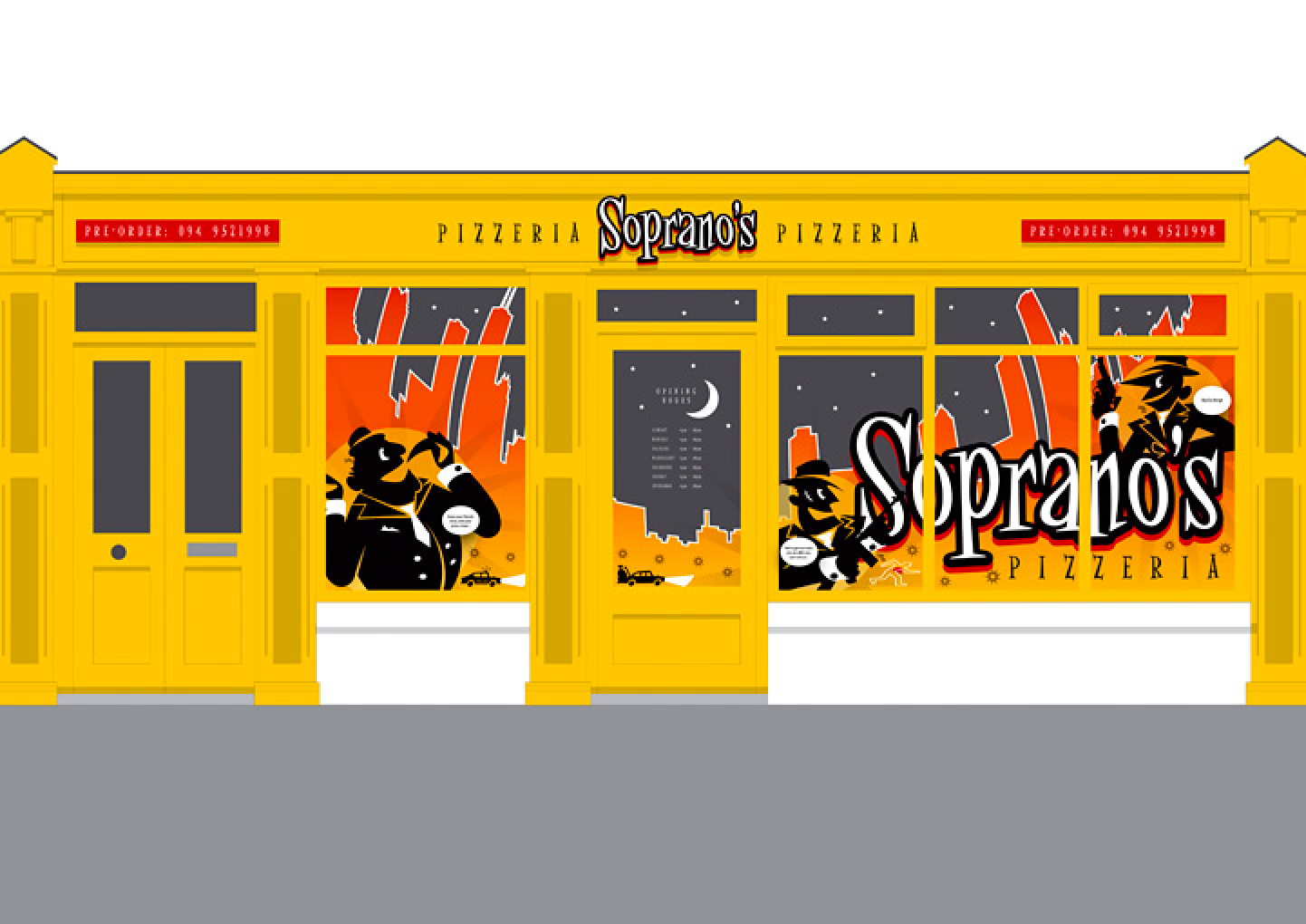 Sopranos Pizzeria Portfolio Detail 3