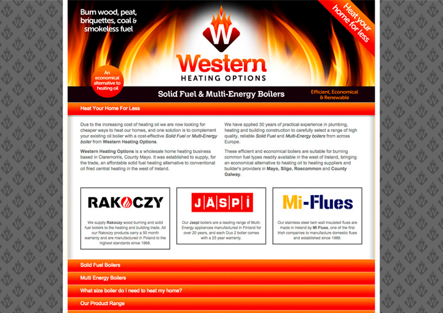 Western Heating Options Portfolio Detail 7