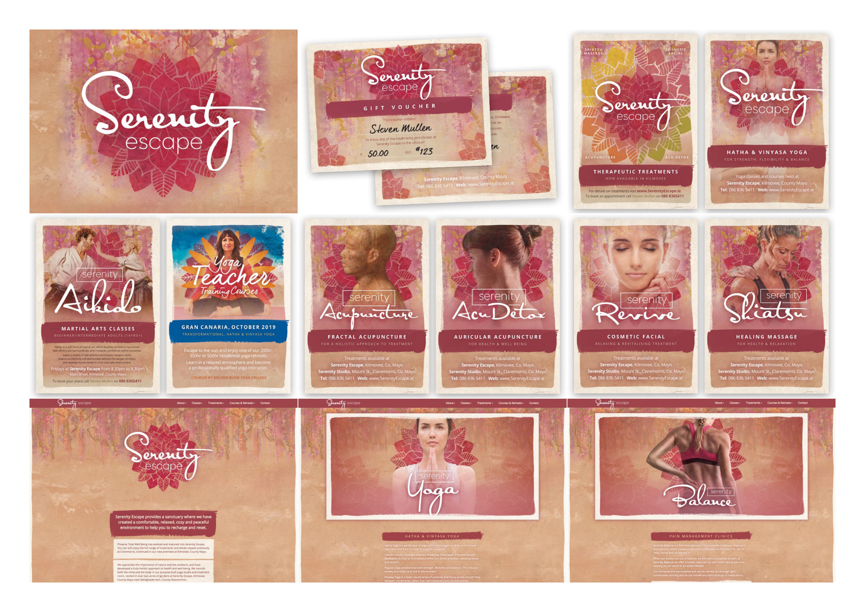 Serenity Escape Portfolio Sheet