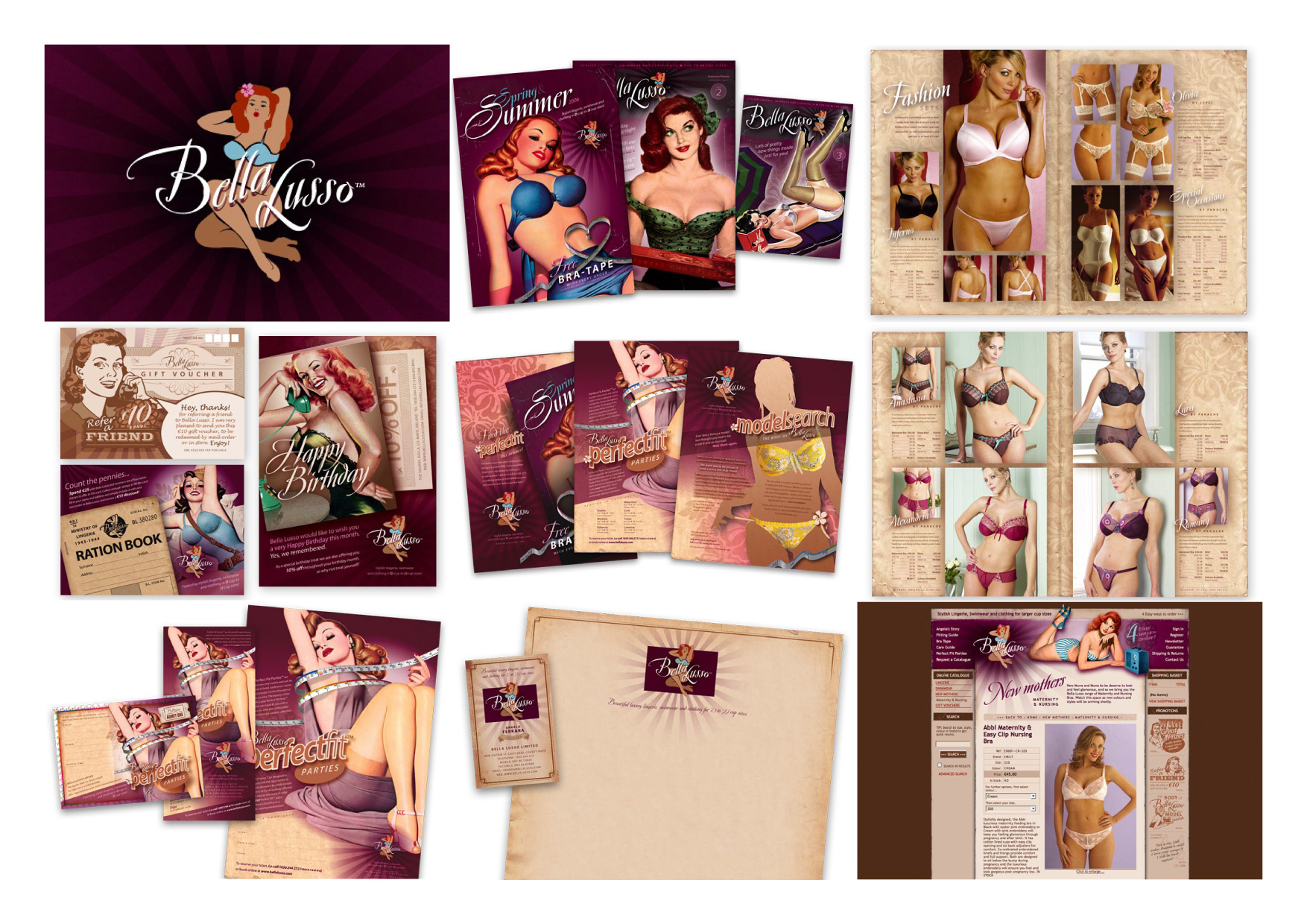 Bella Lusso Portfolio Sheet
