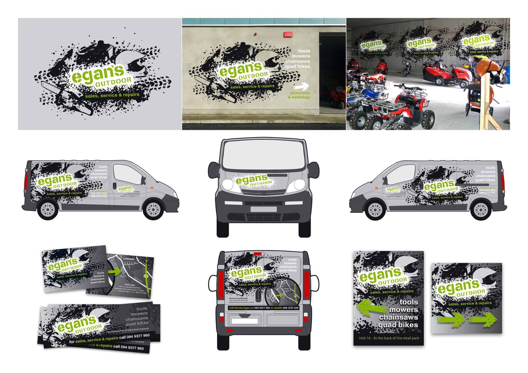 Egan's Outdoor Portfolio Sheet