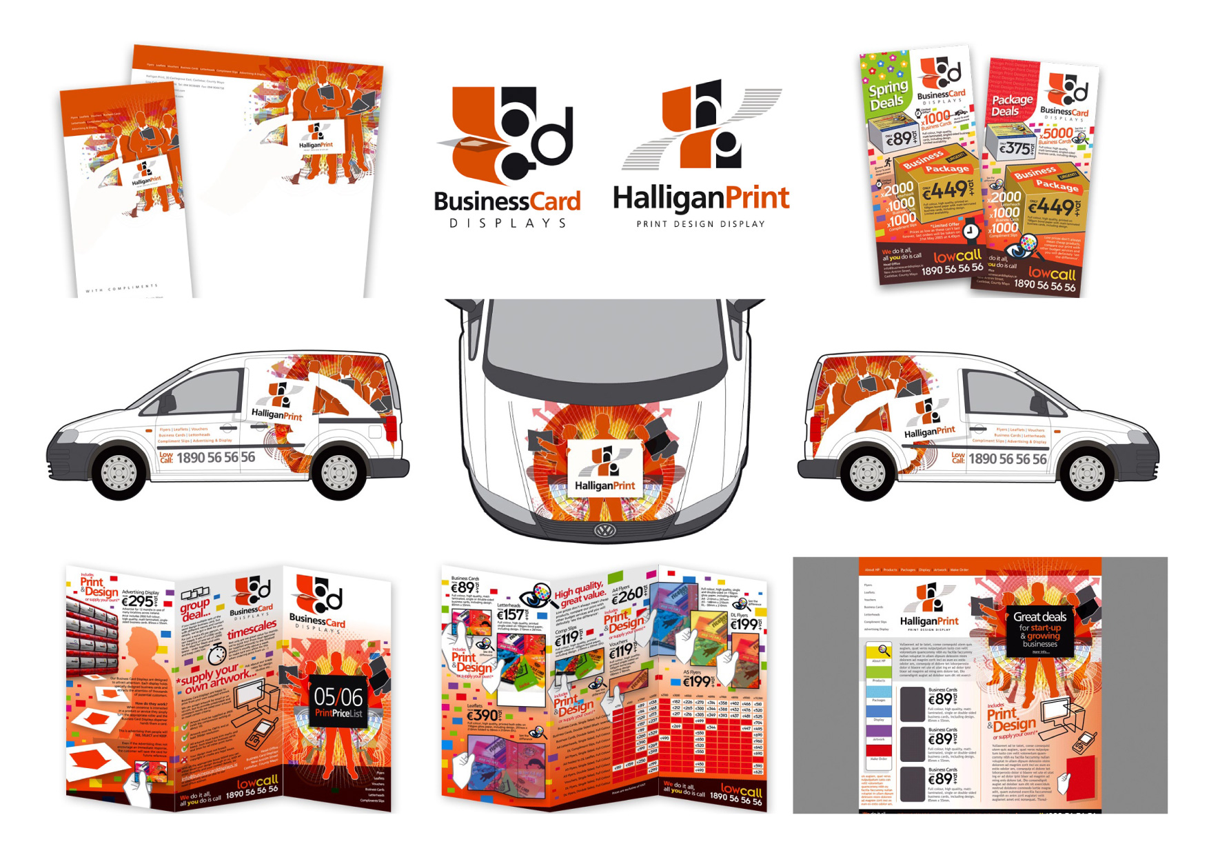 Halligan Print Portfolio Sheet